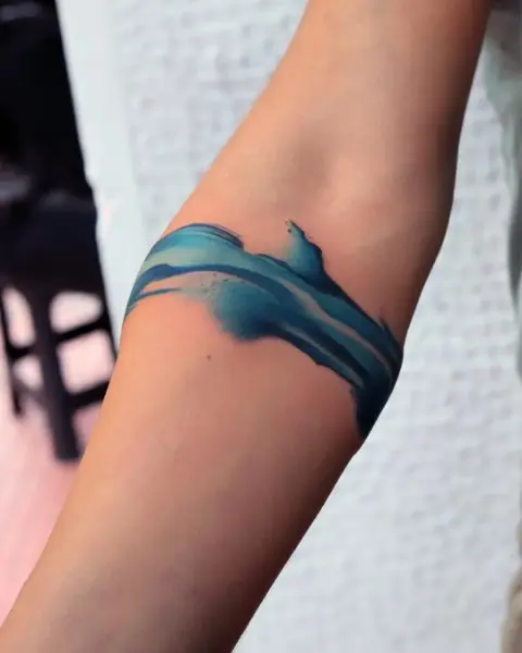 Watercolor tattoo