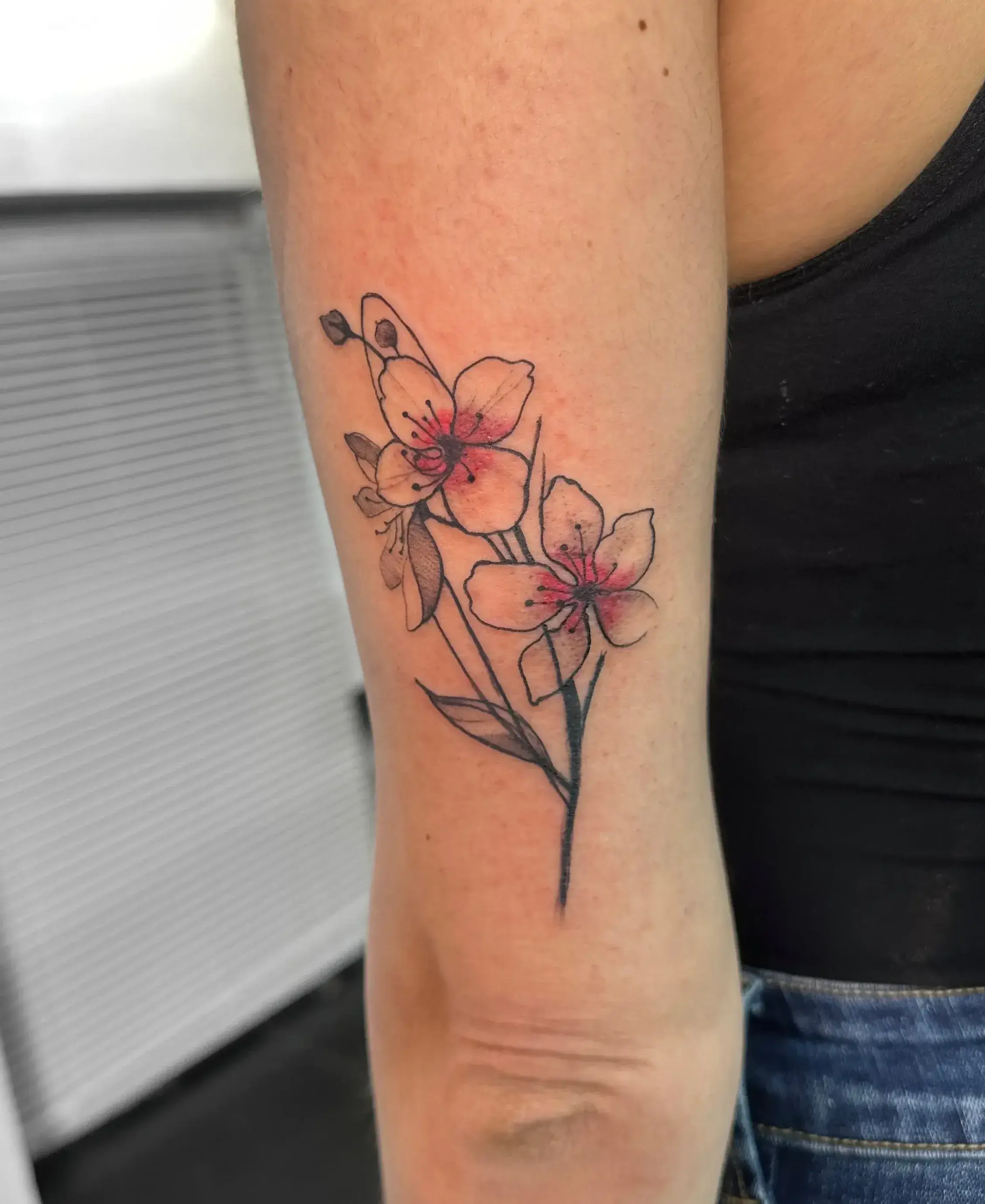flower tattoo